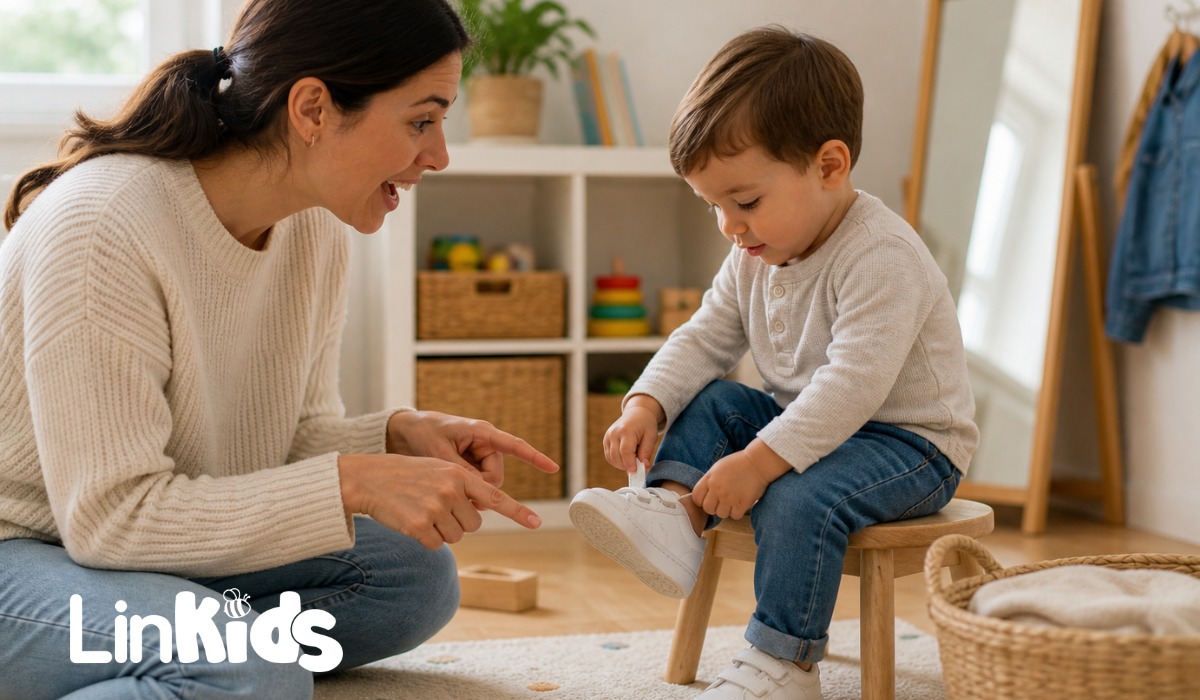 Cómo ayudar a tu hijo a conectar palabras con acciones en su día a día 🗣️🧠✨
